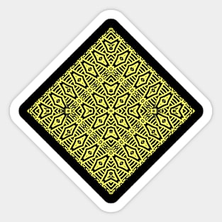 traditional pattern Sticker